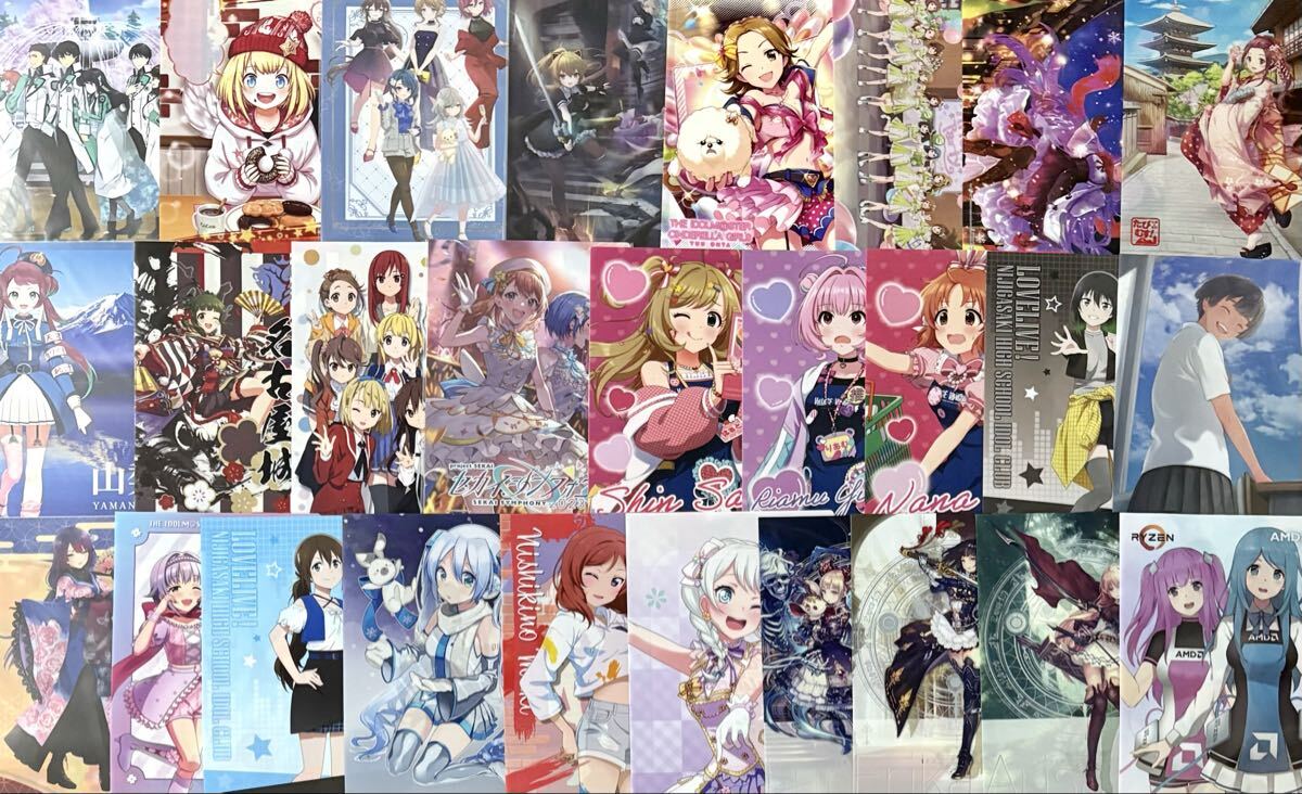 аниме прекрасный девушка прозрачный файл продажа комплектом примерно 300 листов heb van .. .. для реальный li Zero это ..NIKKE др. komike привилегия манга предмет . много игра