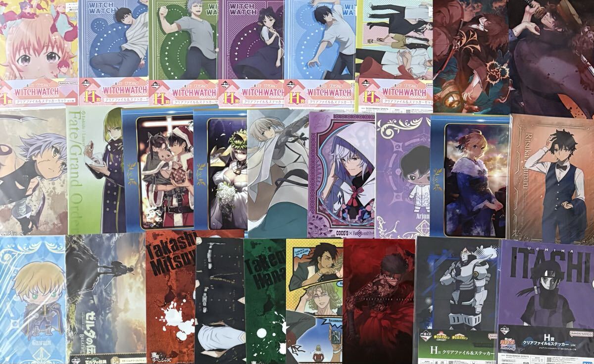  аниме прозрачный файл продажа комплектом примерно 310 листов много комплект Jump журнал Sunday Haikyu!! Conan diamond. A... лезвие Gintama .. вокруг битва др. 