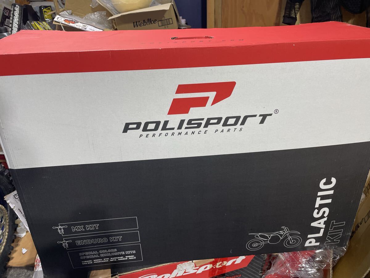 新品未開封 ポリスポーツ POLISPORT エンデューロ外装キット 赤 91116 適合) 2021〜2023年式 EC250/EC300 EC250F/EC350F_画像2