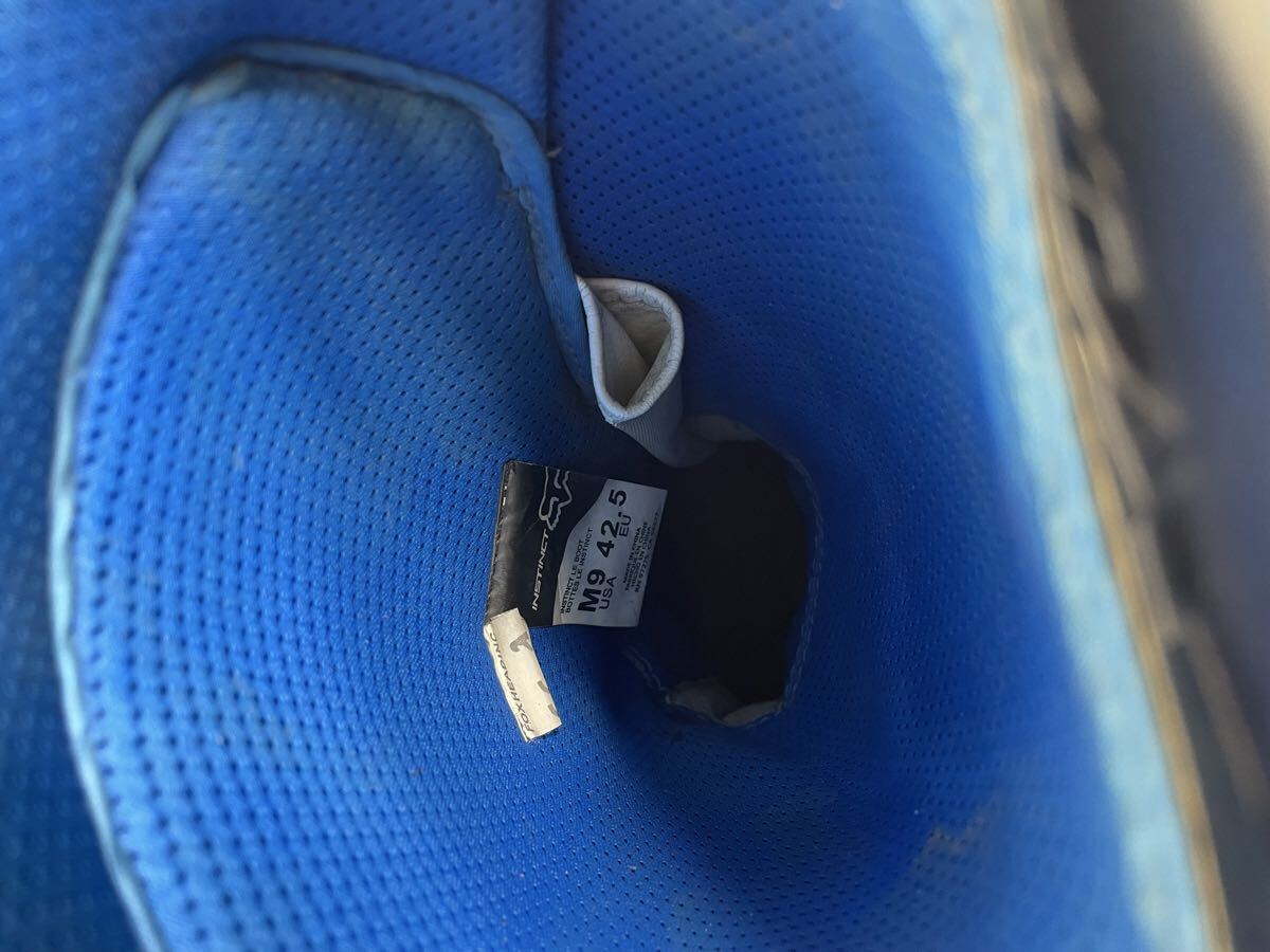 FOX ブーツ インスティンクト モトクロスブーツ M9 EU42.5_画像6