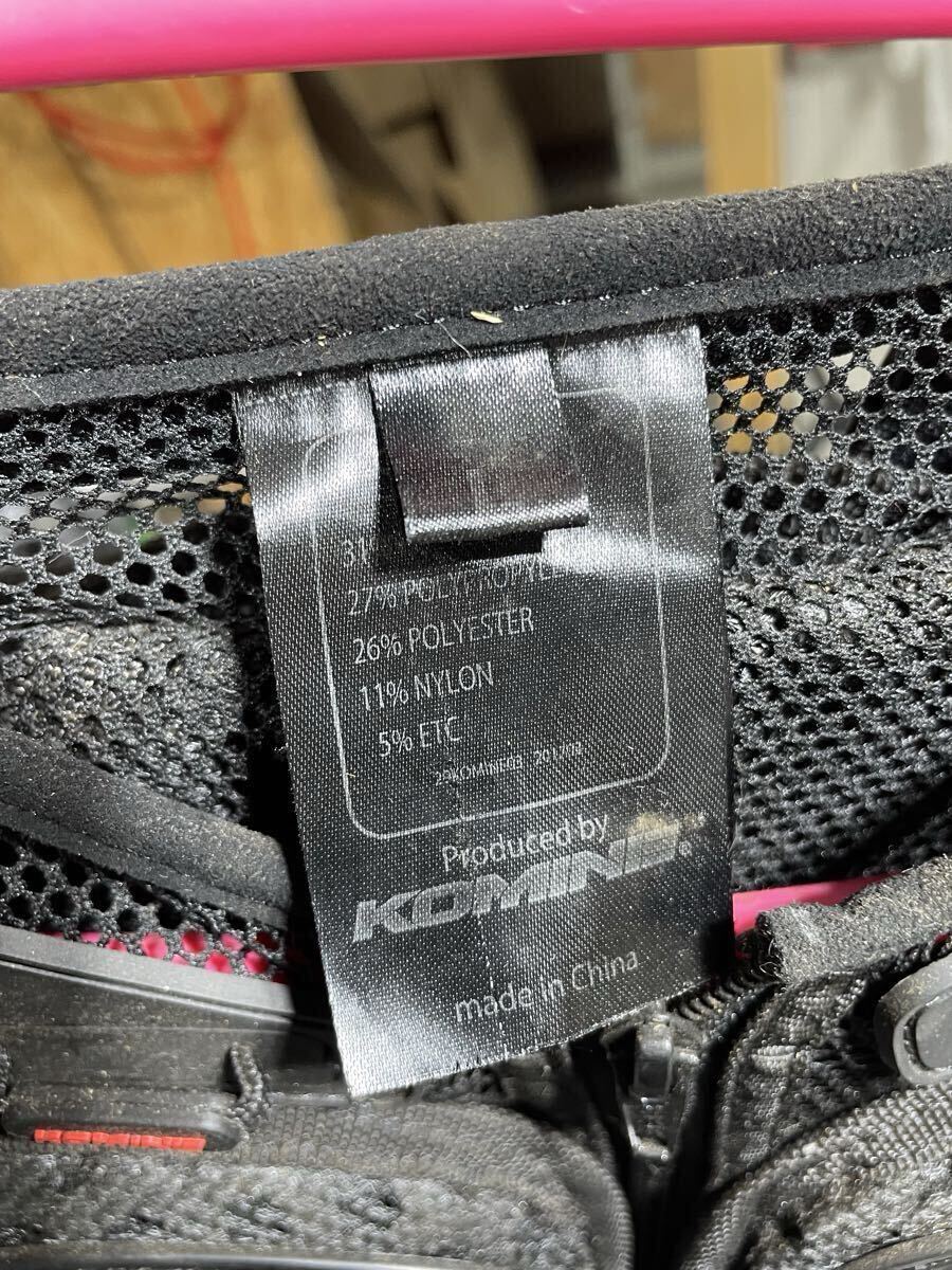 使用少 KOMINE コミネ SK-674 プロテクター Lサイズ_画像4