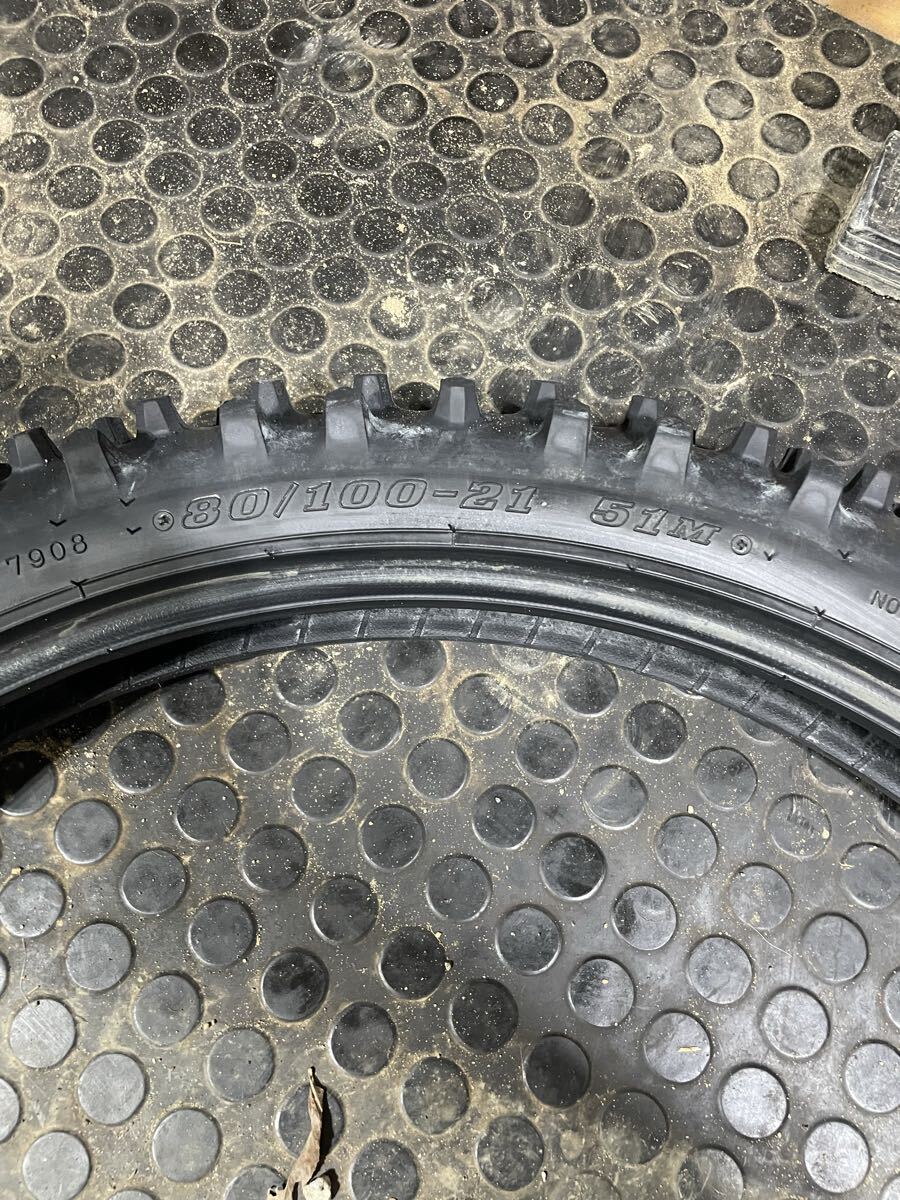 ダンロップ DUNLOP GEOMAX MX12F 80/100-21_画像3