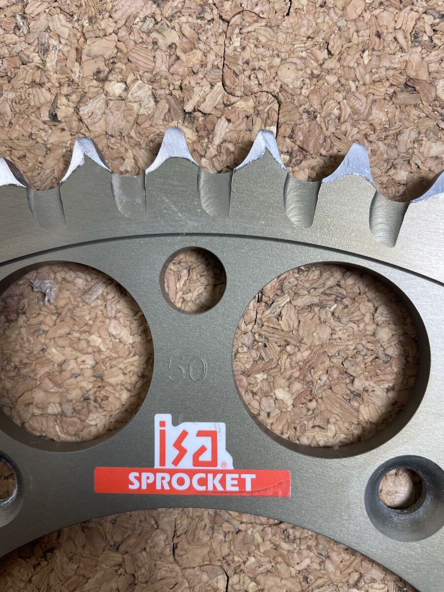 ISA スプロケット T-101 リアスプロケット 50t KTM用 ハスクバーナ GASGAS 250EXC 250EXC-F _画像3