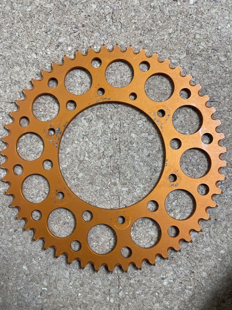 レンサル リアスプロケット アルミ 51t KTM用 ハスクバーナ GASGAS 250EXC 250EXC-F _画像2