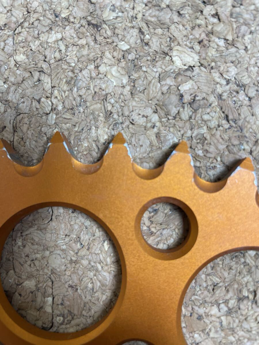 レンサル リアスプロケット アルミ 51t KTM用 ハスクバーナ GASGAS 250EXC 250EXC-F _画像4