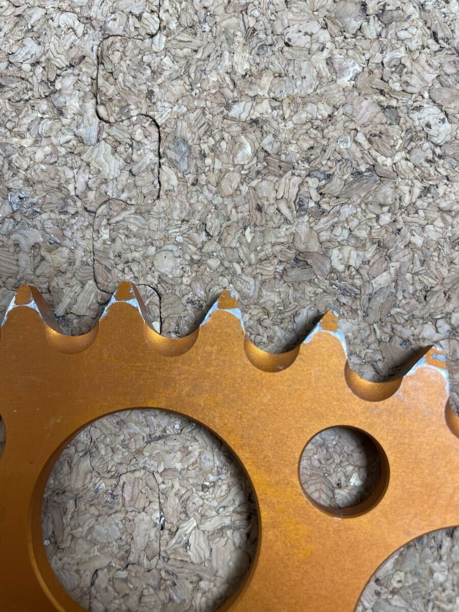 レンサル リアスプロケット アルミ 51t KTM用 ハスクバーナ GASGAS 250EXC 250EXC-F _画像5