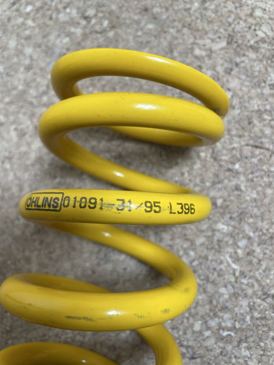 オーリンズ スプリング OHLINS 01091-31 95Nm L396 リアショック リアスプリング_画像2