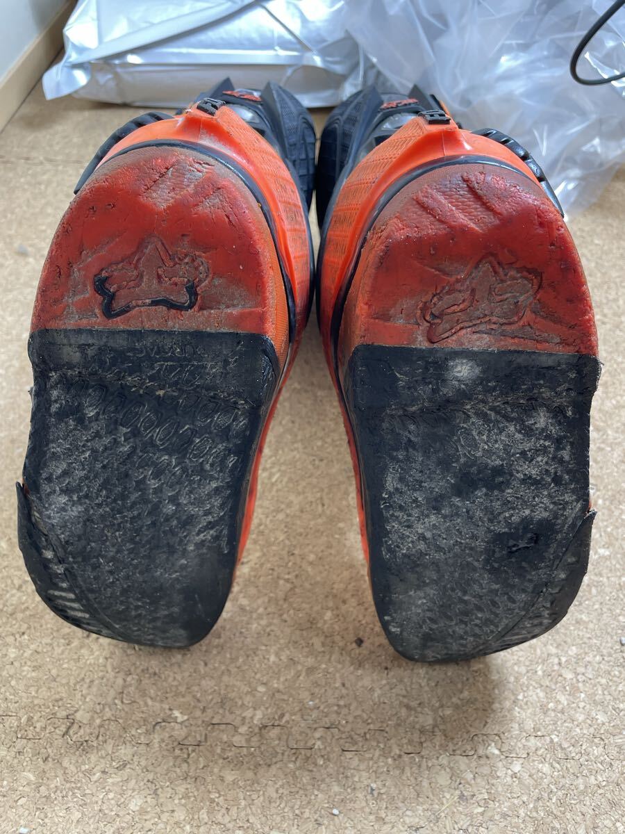 FOX ブーツ インスティンクト モトクロスブーツ M9 EU42.5 オレンジ_画像5