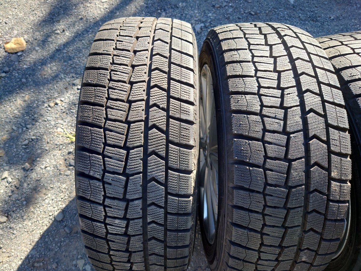 トヨタ プリウスα 純正 ホイール &スタッドレスタイヤ 4本 17インチ 中古_画像8