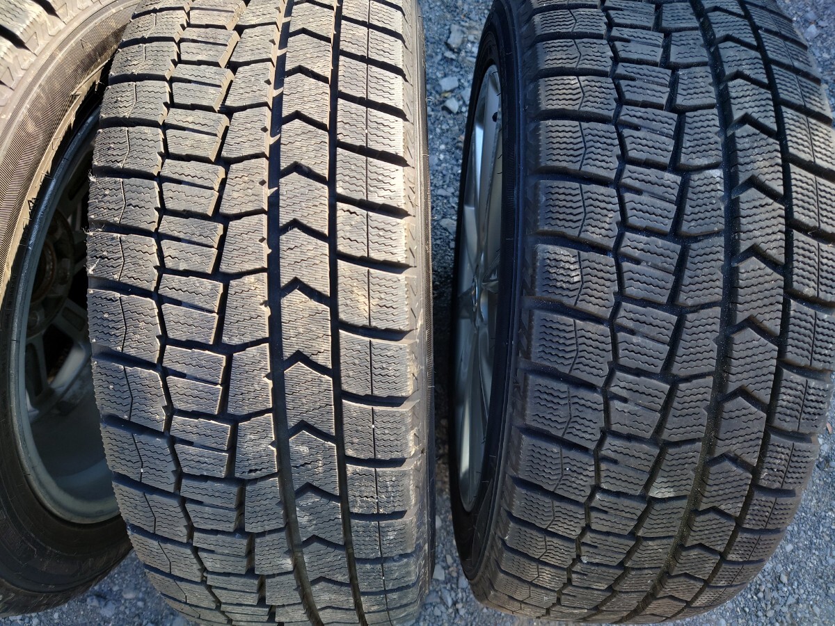 トヨタ プリウスα 純正 ホイール &スタッドレスタイヤ 4本 17インチ 中古_画像9