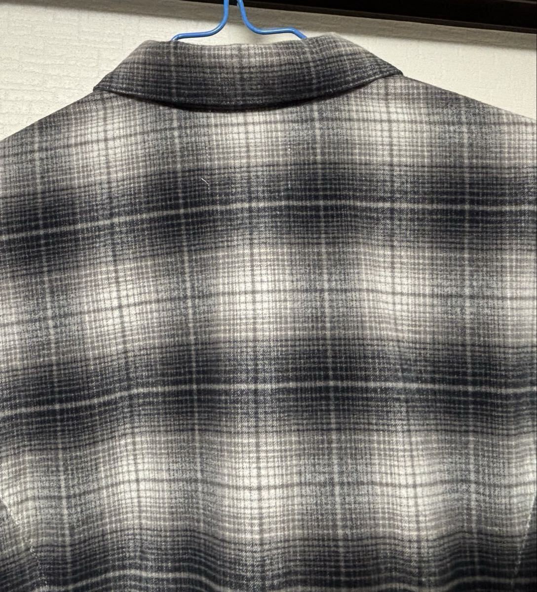 Pendleton ペンドルトン チェック シャツ オンブレ Lサイズ ヴィンテージ 復刻 アメカジ コットン_画像4