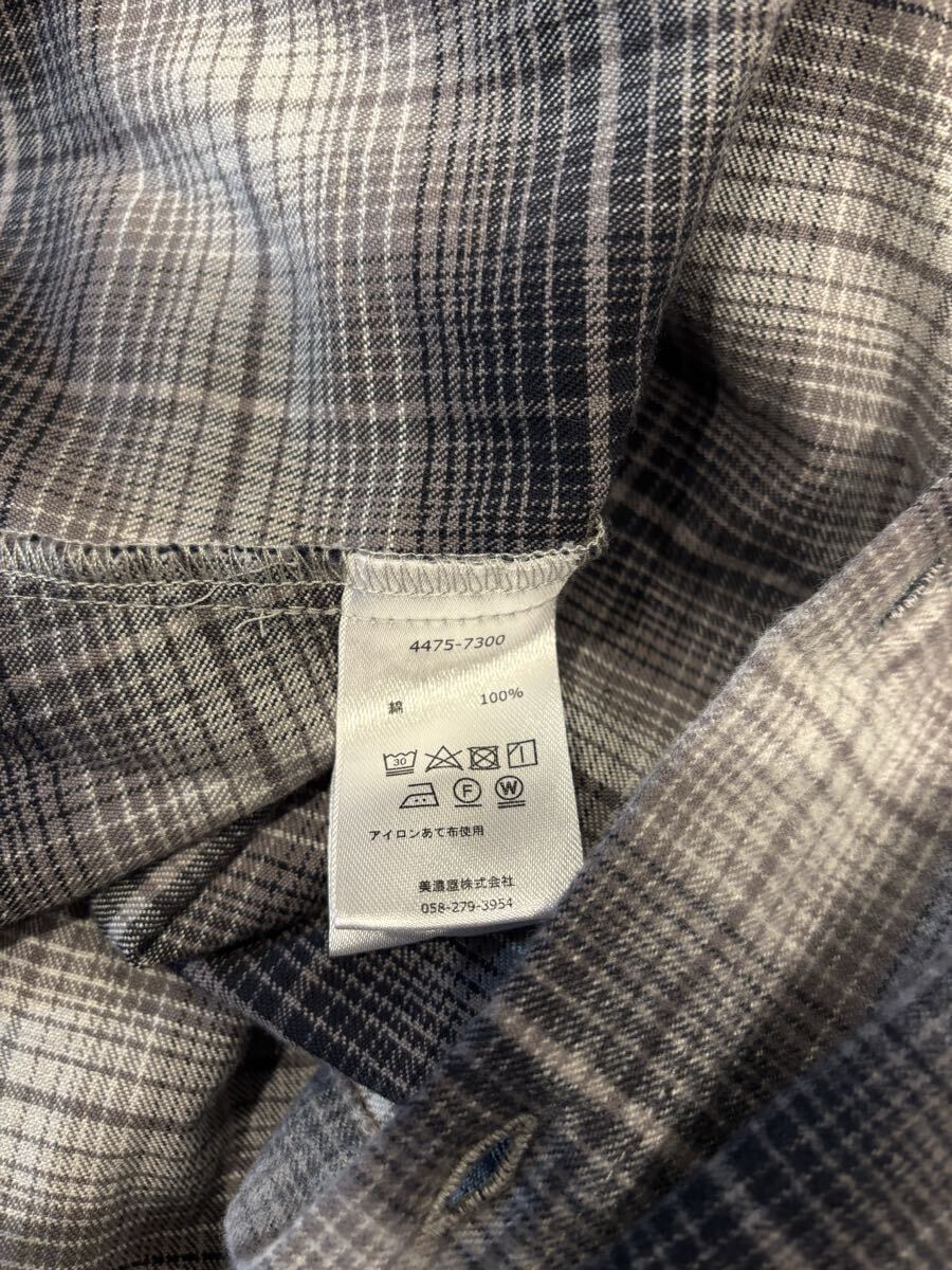 Pendleton ペンドルトン チェック シャツ オンブレ Lサイズ ヴィンテージ 復刻 アメカジ コットン_画像7