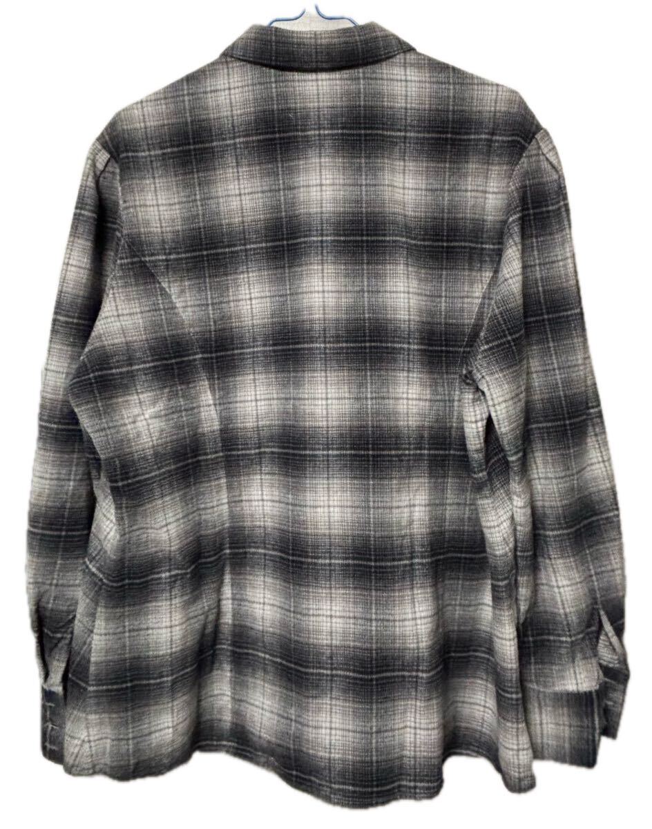 Pendleton ペンドルトン チェック シャツ オンブレ Lサイズ ヴィンテージ 復刻 アメカジ コットン_画像3