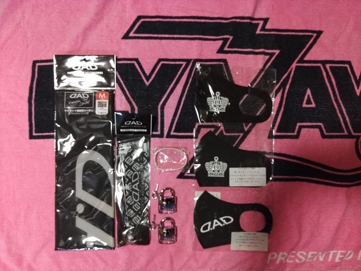 ☆DAD ギャルソン マグネット横断幕 ミニフラッグ 芳香剤他 おまけグッズ☆_画像1