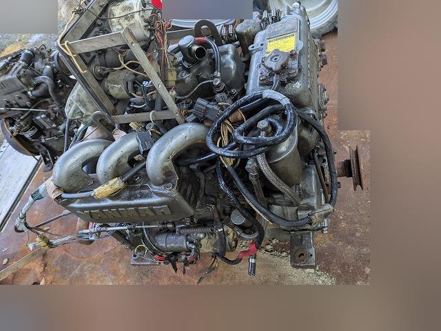 ヤンマー　3LM　船舶　エンジン　40馬力　メーター付　漁業調整用3LMS　＊YM130_画像1