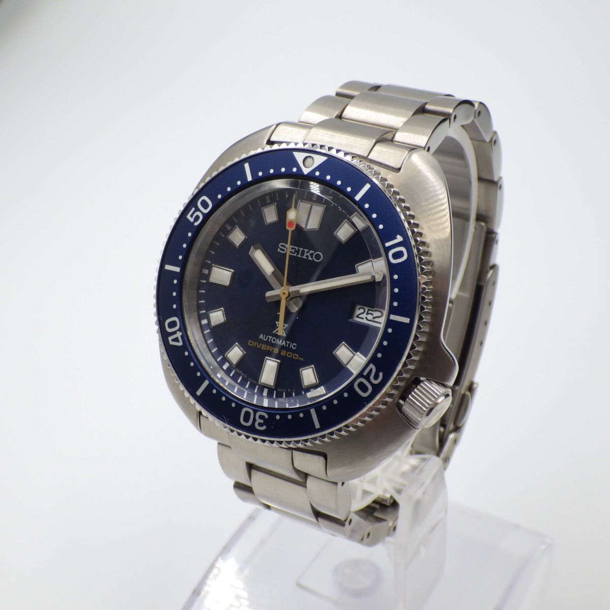 45285Fe/b【1円スタート】SEIKO セイコー 稼動品 6R35-01G0 プロスペックス 55周年記念限定モデル メンズ 時計 自動巻き ケース41mm_画像2