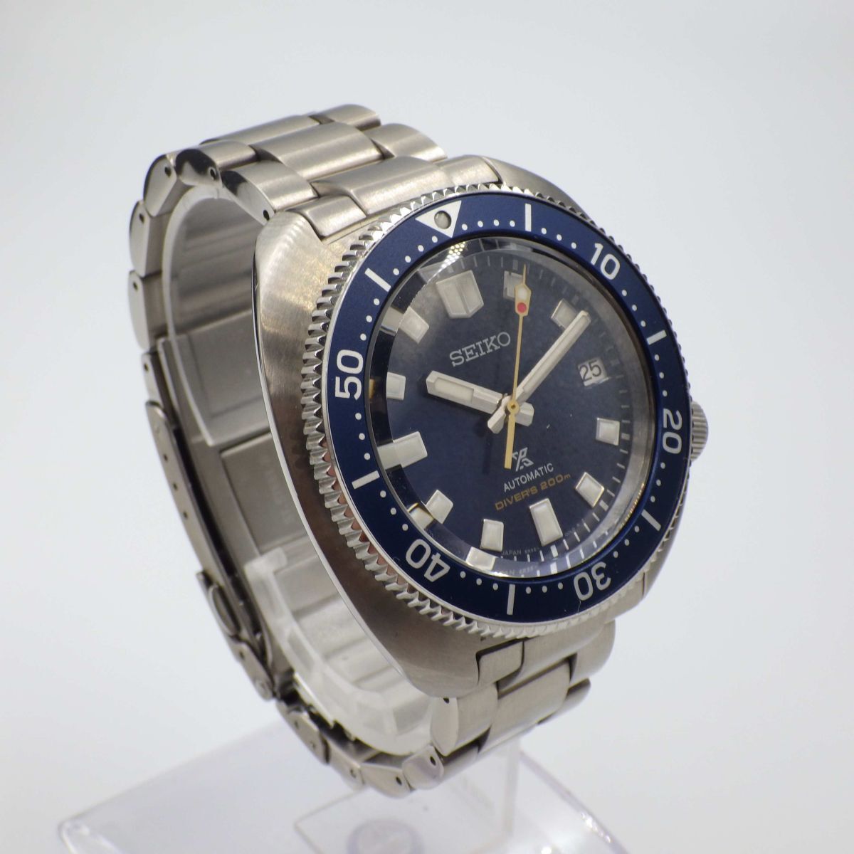 45285Fe/b【1円スタート】SEIKO セイコー 稼動品 6R35-01G0 プロスペックス 55周年記念限定モデル メンズ 時計 自動巻き ケース41mm_画像3