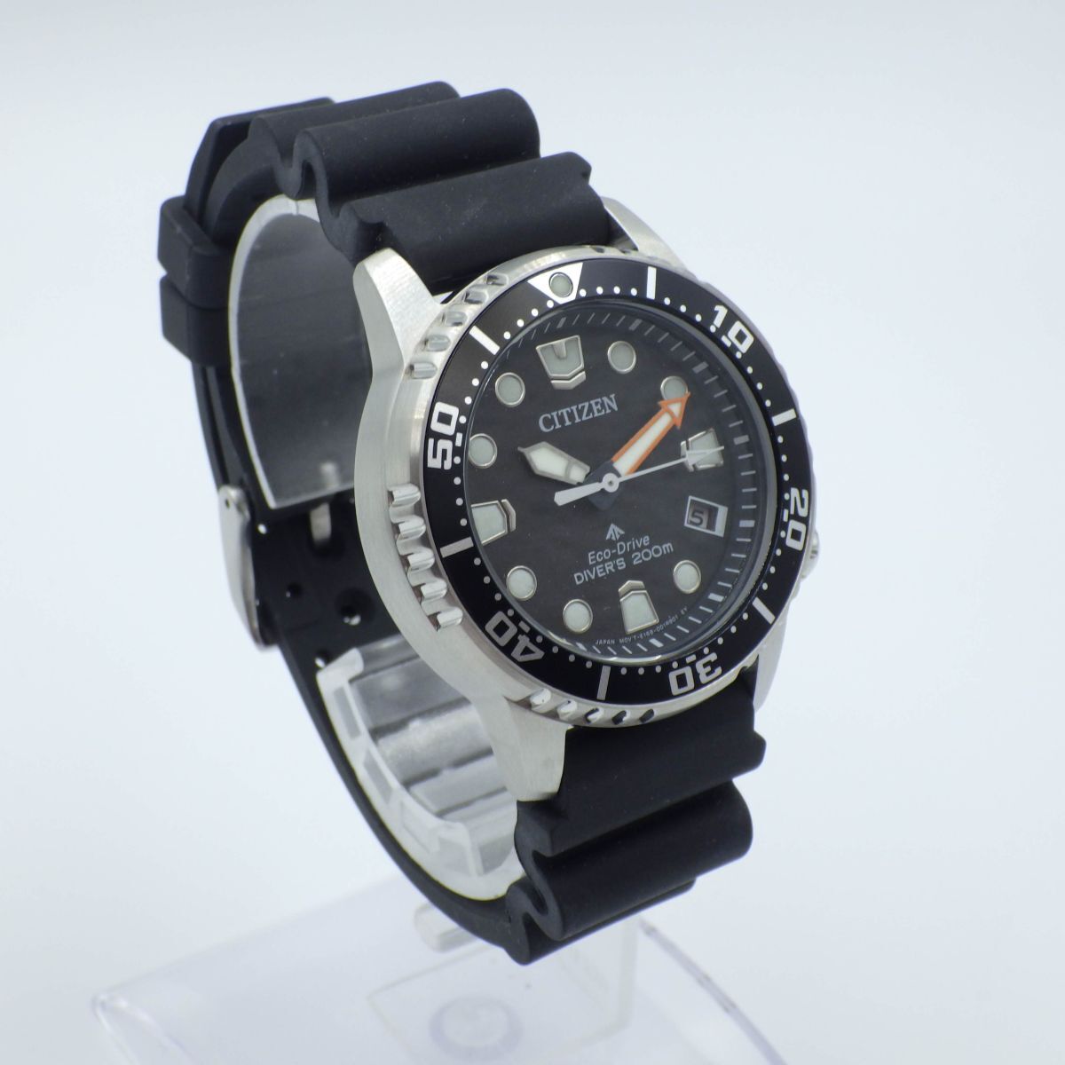 512753【1円スタート】CITIZEN シチズン 稼動品 E168-0029J01 プロマスター マリン デイト メンズ 時計 エコドライブ ケース36mm_画像3