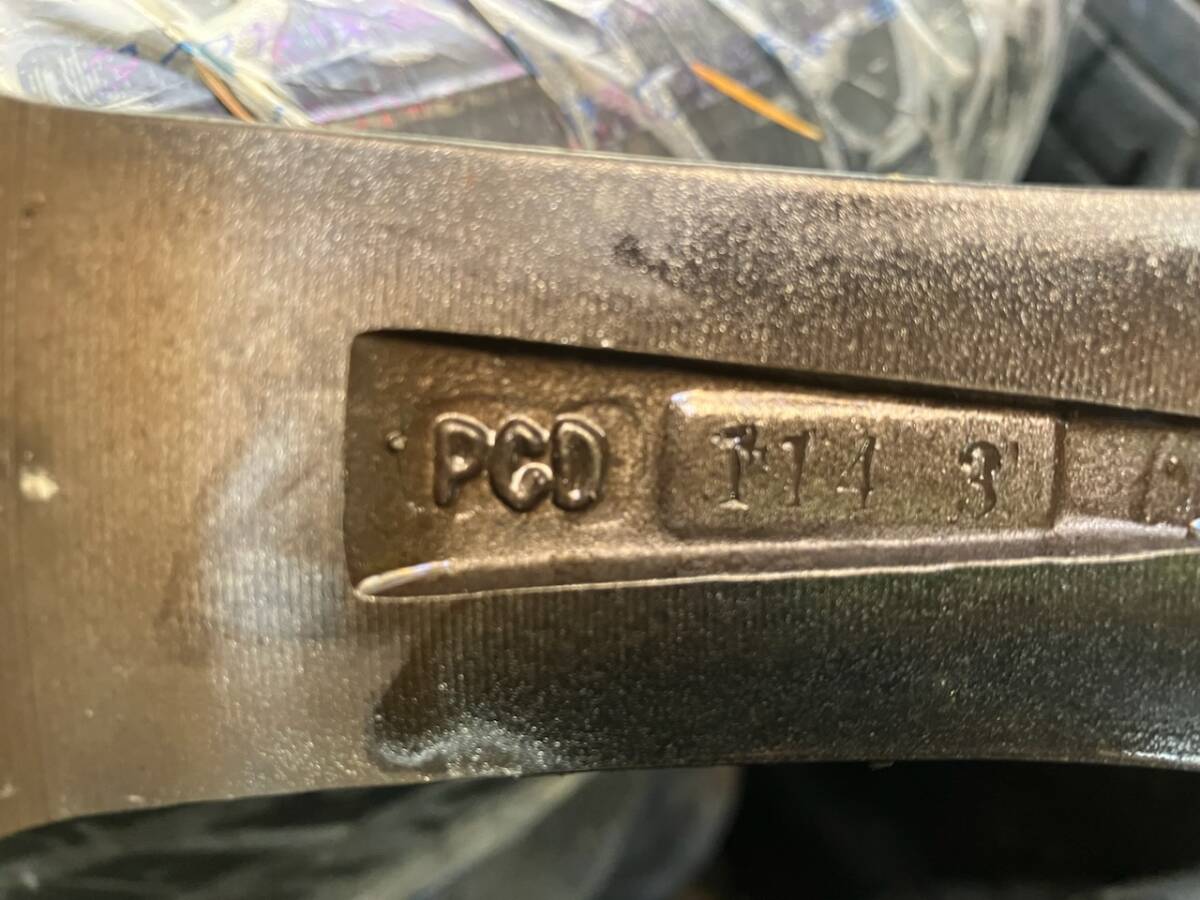  スタッドレス＋アルミ 1台分（中古）MANARAY SPORT 16×6.5J(ET38)PCD114.3-5H TOYO WINTER TRANPATH TX 215/65R16 2022年製造_画像7