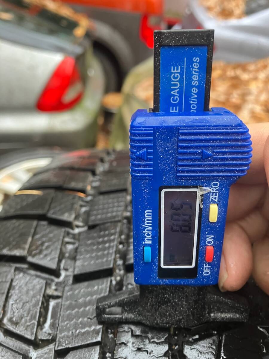  スタッドレス＋アルミ 1台分（中古）MANARAY SPORT 16×6.5J(ET38)PCD114.3-5H TOYO WINTER TRANPATH TX 215/65R16 2022年製造_画像2