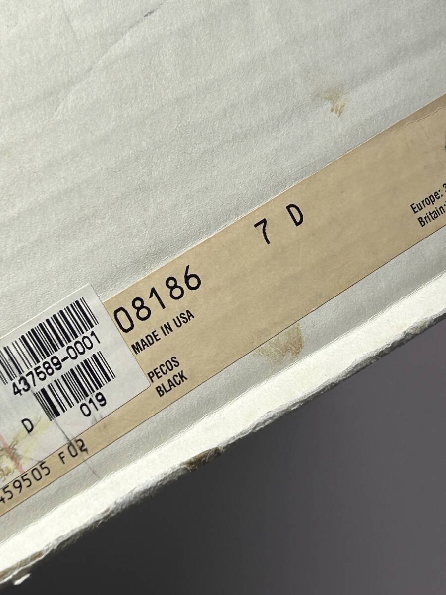 未使用 07年製 廃盤 レア BEAMS別注 レッドウィング 8186 ペコス 7D ビームス ブラック スエード ラフ 黒 ペコス ブーツ 限定_画像6
