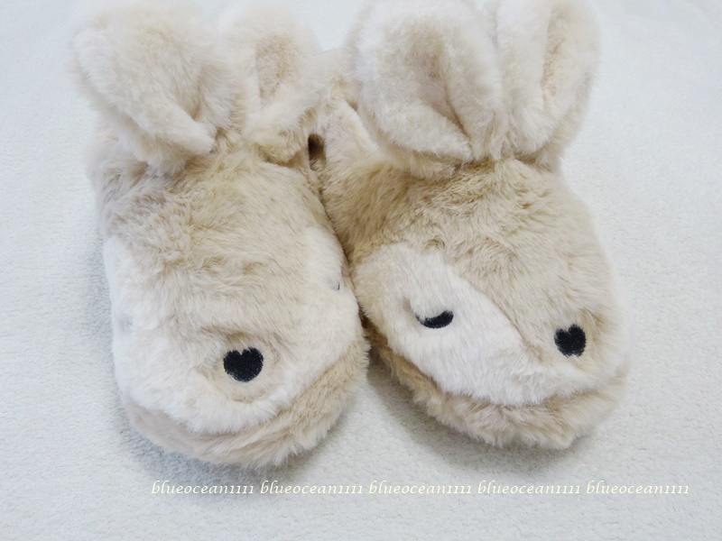 新品【ZARAザラ】ふわもこフェイクファーアニマルフェイス ルームシューズ 36/37 23-23.5cm スリッパ パジャマ Tシャツ パンツ 130 140 150_画像4