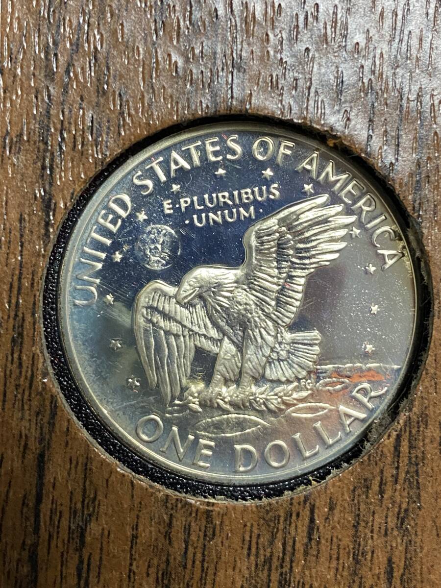 アメリカ　アイゼンハワー　１ドル銀貨　プルーフ貨幣　_画像5