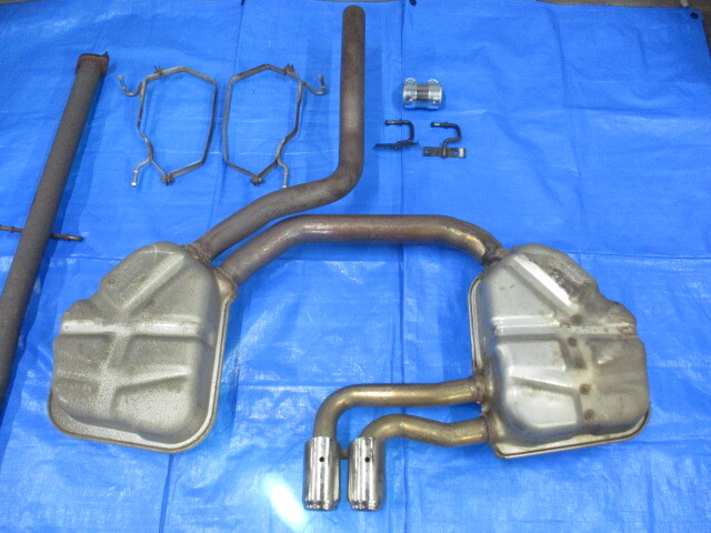 ●個人宅発送不可 BMW MINI mini ミニ コンバーチブル R52 RH16 クーパーS 純正 リア マフラー●_画像6