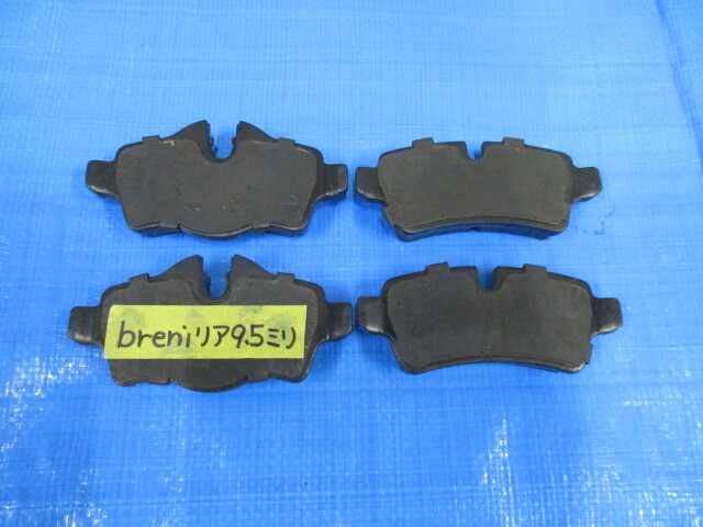 ●低ダスト BMW MINI mini ミニ R55 R56 R57 breni リア ブレーキパッド 残量約9.5ミリ センサーはおまけです レターパック発送●_画像2