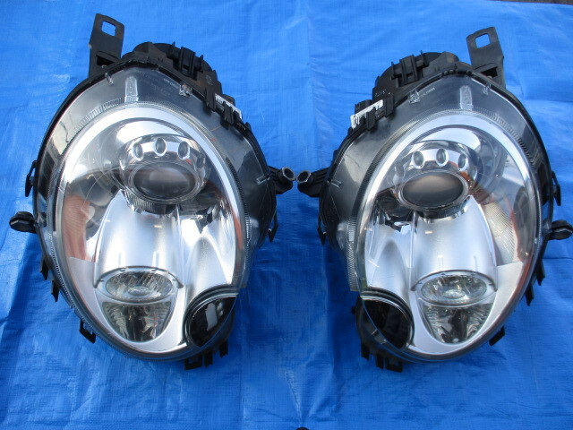 ●後期 BMW MINI mini ミニ R55 R56 R57 クーパーS 純正 ヘッドライト HID キセノン 左右セット 作動確認済みです_画像1