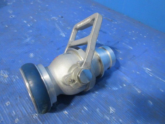東京サイレン TS-3049？ 大量送水用 一口コック 消防ホース 消防ノズル　※ 動作未チェック　　2025.11.1.H.32-PC前_画像3