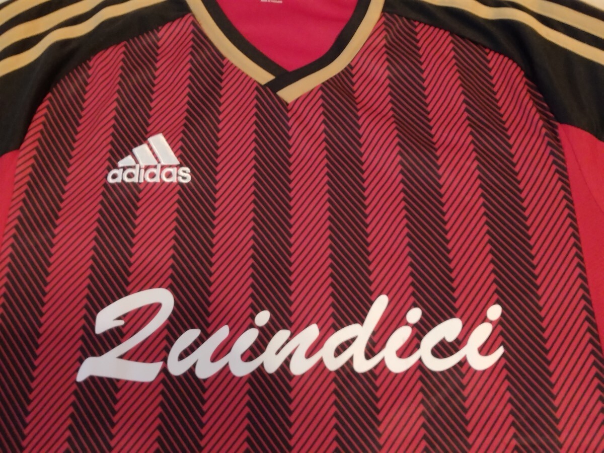 アディダス　ユニフォーム　ゲームシャツ　ACミラン　半袖　M_画像2