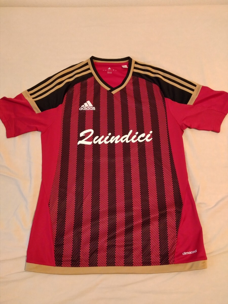 アディダス　ユニフォーム　ゲームシャツ　ACミラン　半袖　M_画像1