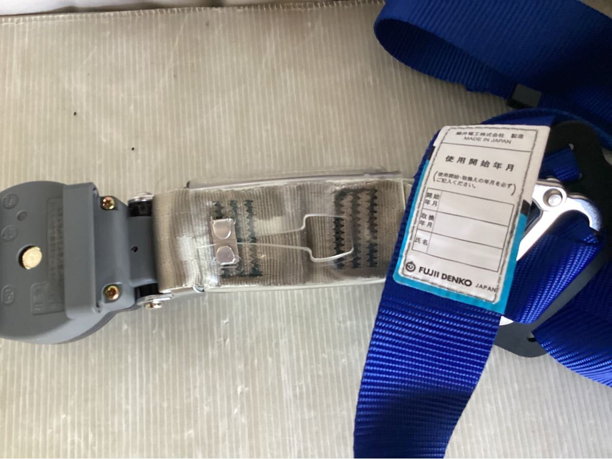 【K0914】 ミドリ安全 フルハーネス 墜落制止用器具 藤井電工 メッシュハーネス MHF-790-TR-M 取扱説明書付き　箱入り未使用_画像6