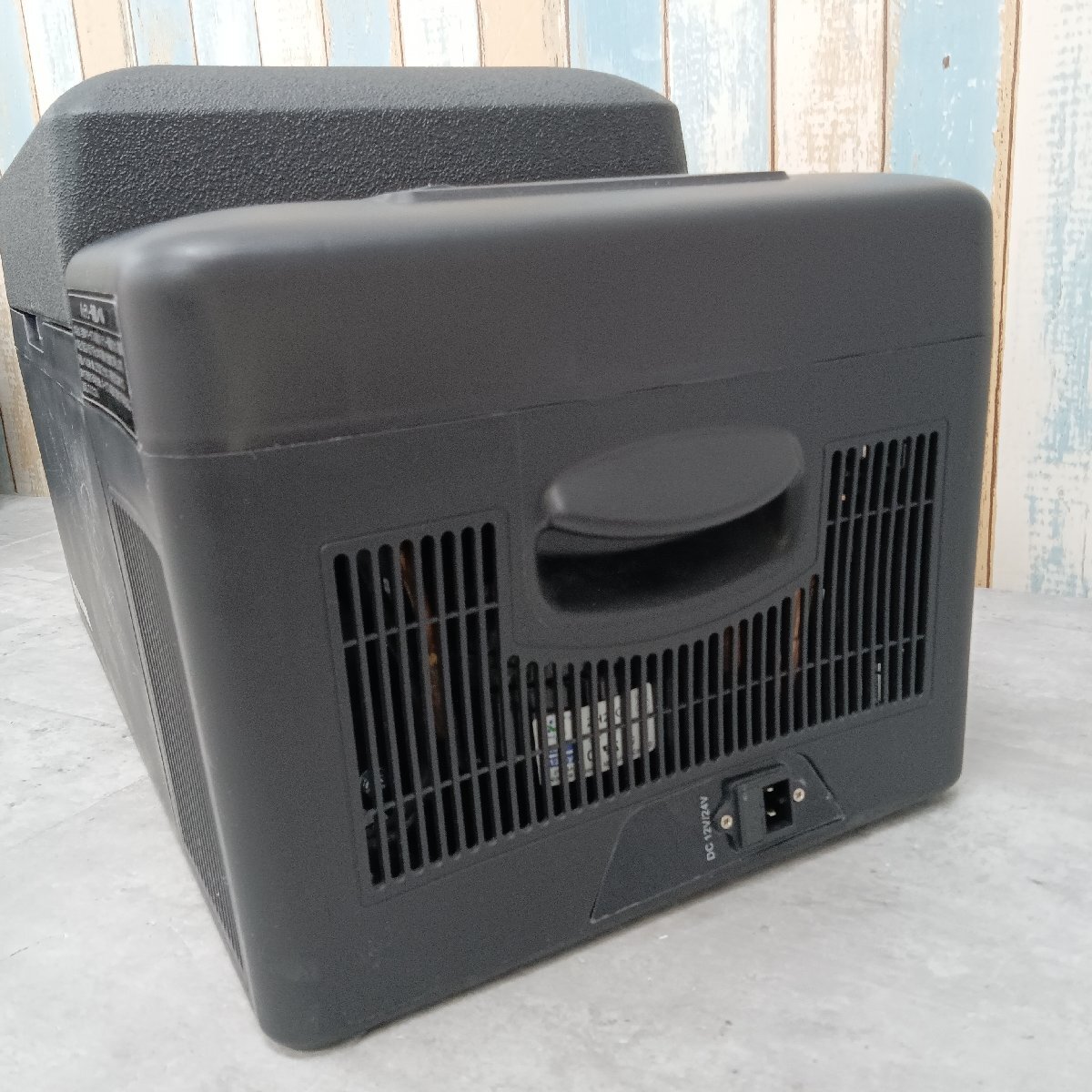  Iris o-yama портативный холодильник 20L ширина 60cm IPD-2A-B черный морозилка -20~20*C рабочее состояние подтверждено б/у 