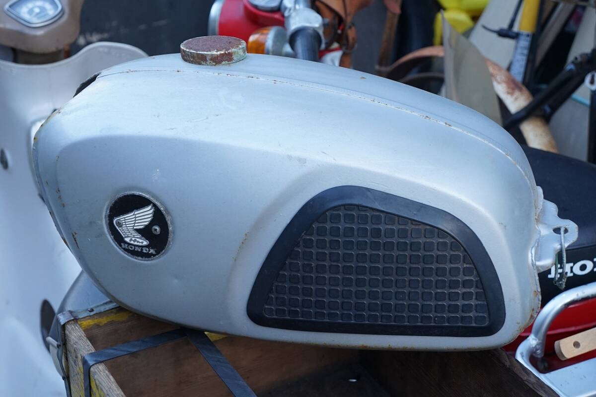 【ビンテージ・バイク用品】HONDA ホンダ CL90 燃料タンク ガソリン タンク 現状品 ①_画像1