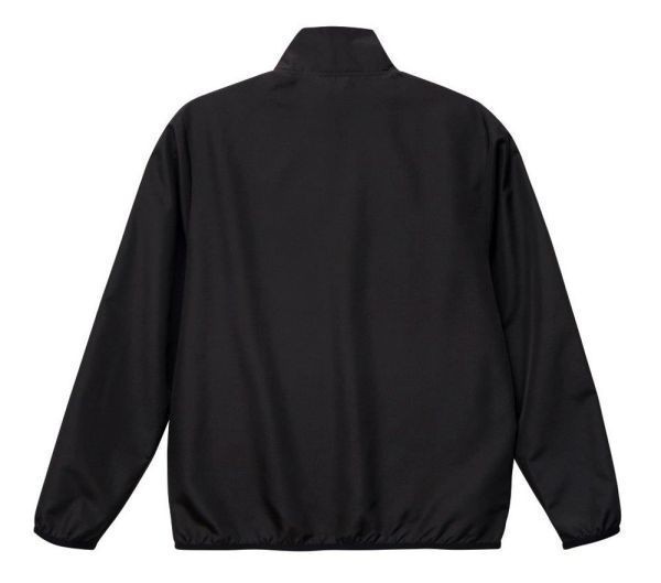 ブルゾン XXL ネイビー ジップアップ スタンドカラー 薄手 無地 フルジップ ファスナー 上着 ジャンパー アウター A675 3L 2XL 紺 706101_画像5