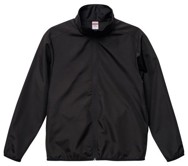 ブルゾン XXL ネイビー ジップアップ スタンドカラー 薄手 無地 フルジップ ファスナー 上着 ジャンパー アウター A675 3L 2XL 紺 706101_画像4