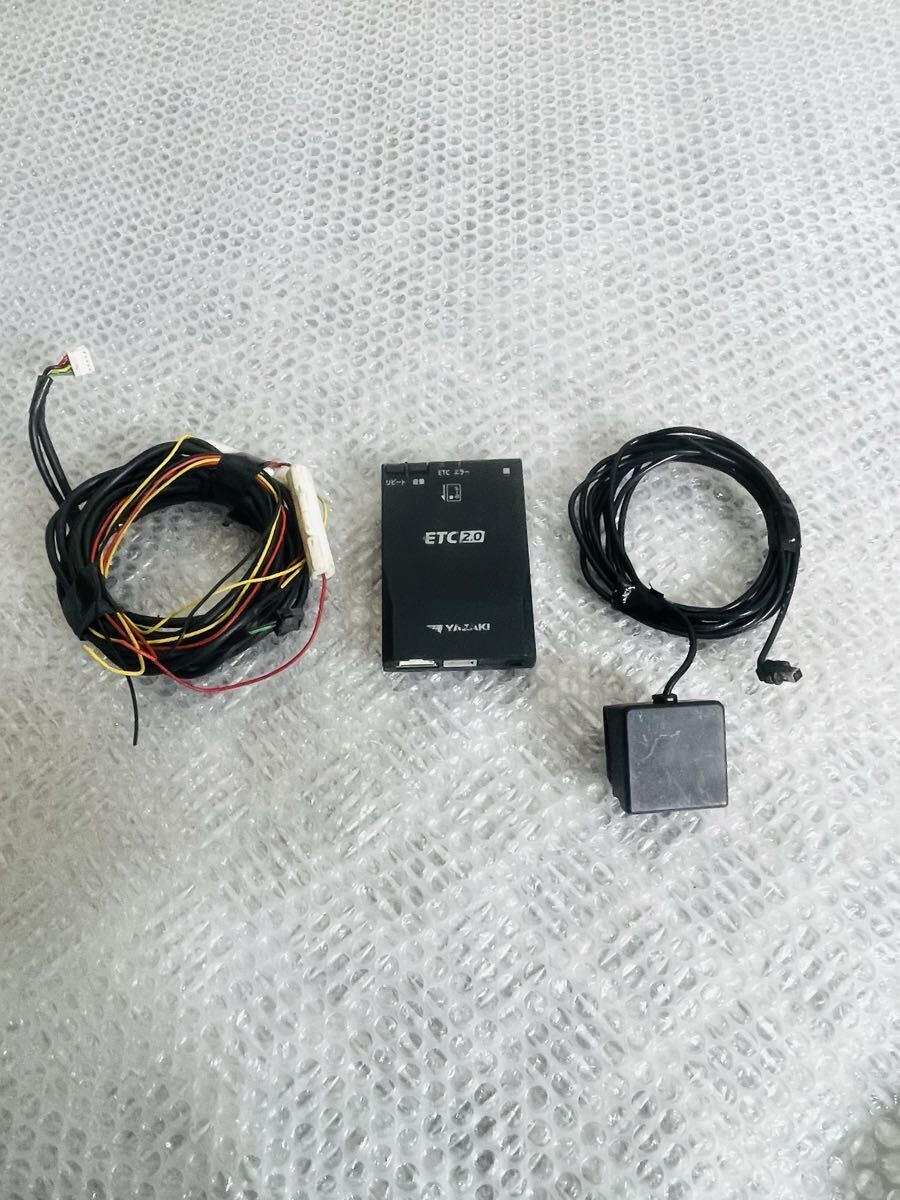 矢崎 ヤザキ YAZAKI 2.0ETC ETC 2.0 ETC-YP200 アンテナ分離型 音声タイプ 動作確認済み 送料無料 150952_画像1