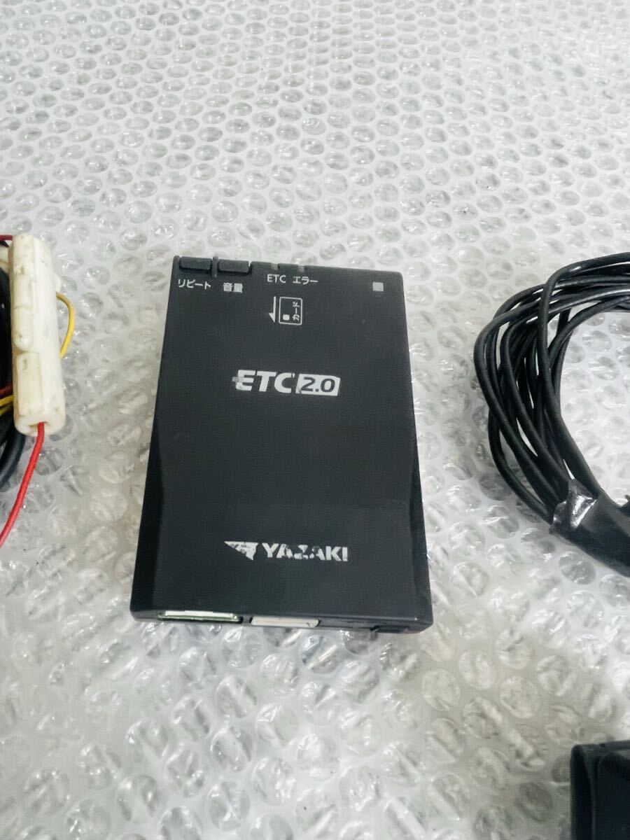 矢崎 ヤザキ YAZAKI 2.0ETC ETC 2.0 ETC-YP200 アンテナ分離型 音声タイプ 動作確認済み 送料無料 150952_画像3