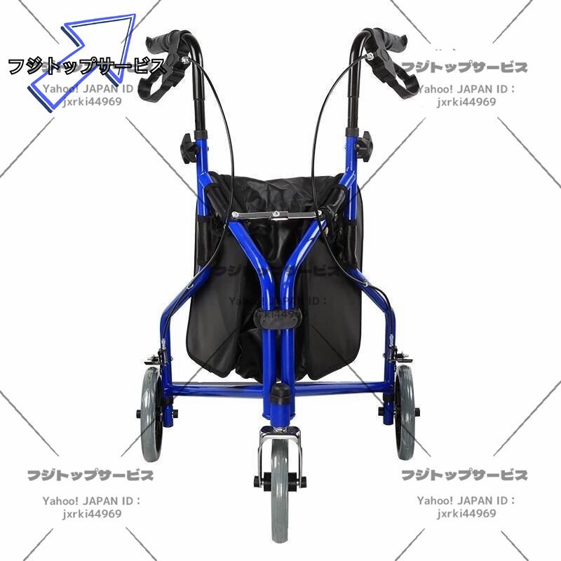  уход гарантия ходунки три колесо ходьба машина коляска для пожилых приспособление для ходьбы . ручная тележка покупка для складной тип корзина имеется салон уличный двоякое применение . человек пожилые люди для 