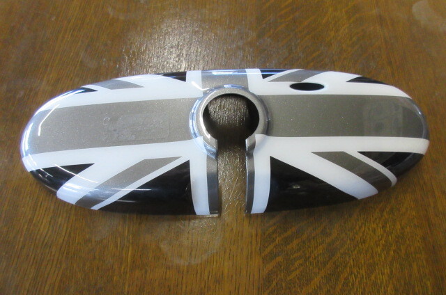 BMWミニ　MINI　ルームミラーカバー　ユニオンジャック　ミニクーパー　クーパーS　R55　 R56　ミラーカバー　ルームミラー_画像1