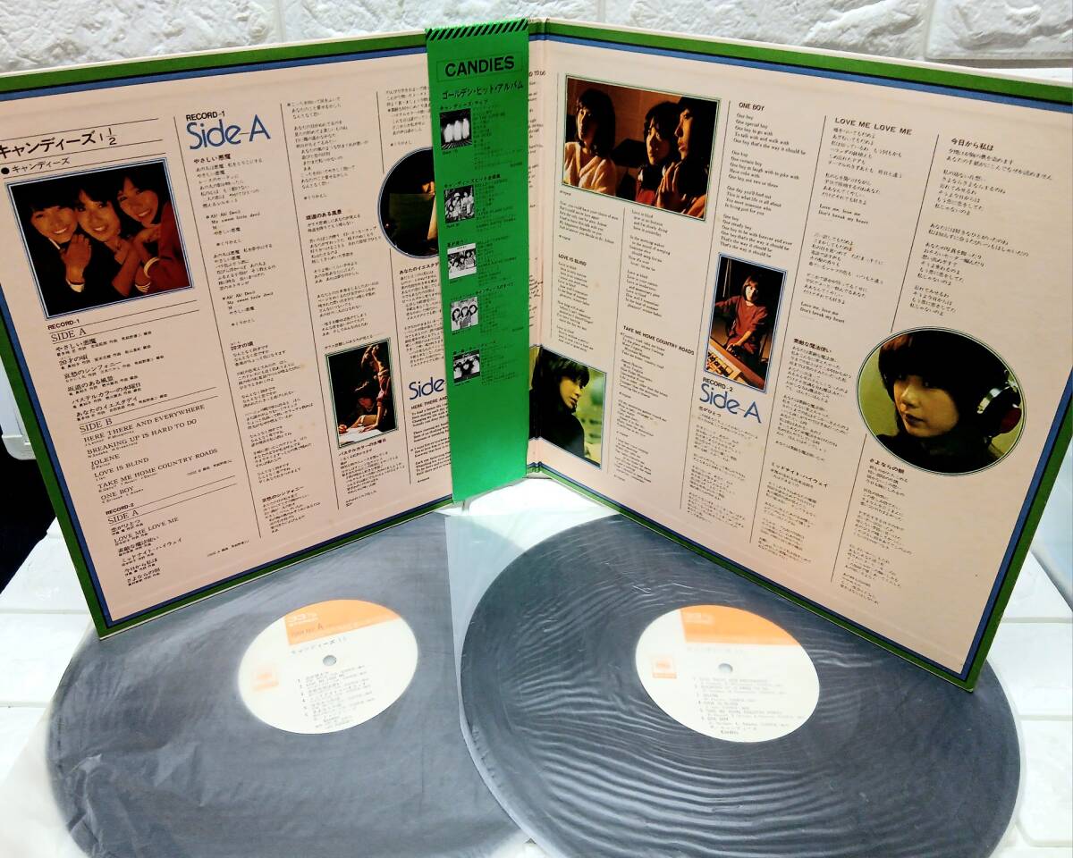 n456【キャンディーズ】LP盤 レコード (キャンディーズ・ライブ) (キャンディーズ10000人カーニバル) (キャンディーズ 1.1/2) 3作品_画像10