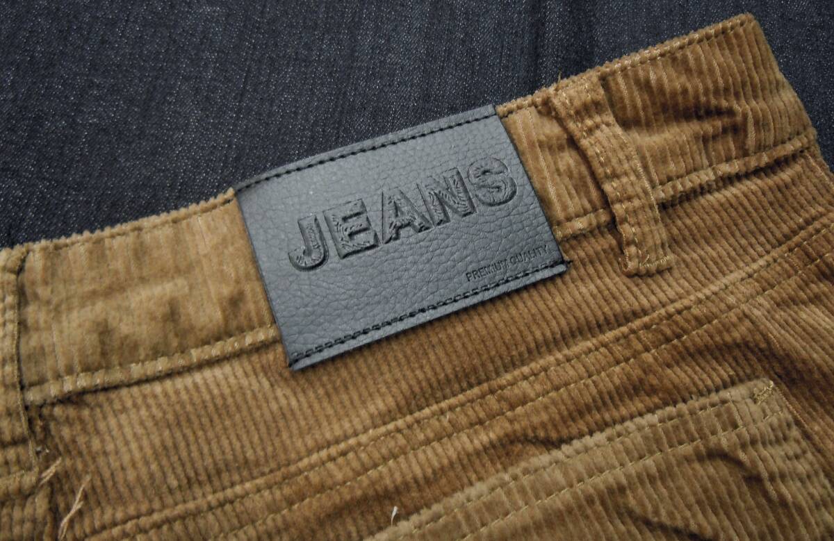 ★JEANS ジーンズ コーデュロイパンツ メンズパンツ カーキ系 サイズ34★_画像3
