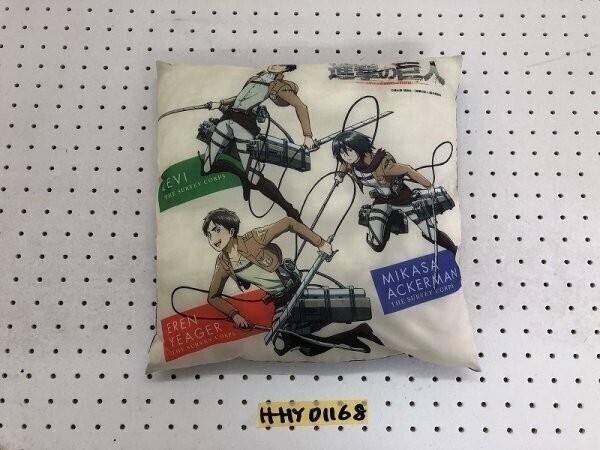 進撃の巨人 一番くじ セブンイレブン クッション_画像1