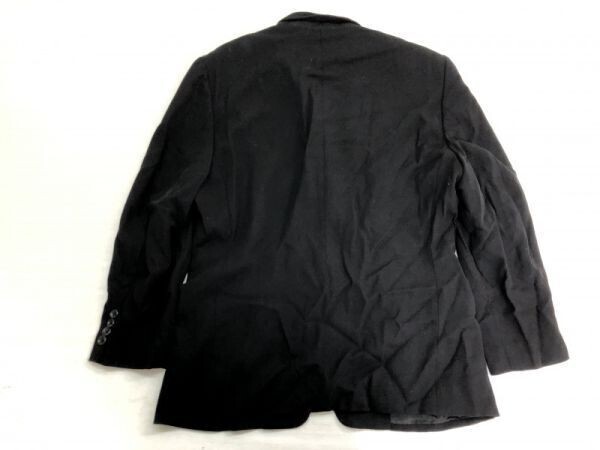 イタリア製 バナナリパブリック Banana Republic トラッド カジュアルモード テーラード ジャケット メンズ 総裏地 ウール100% L 黒_画像3