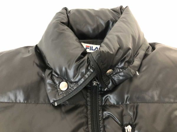  filler FILA retro спорт Street Donkey ka Large p выше пуховик блузон down 90% перо 10% мужской M чёрный 