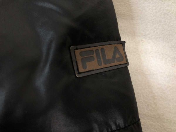  filler FILA retro спорт Street Donkey ka Large p выше пуховик блузон down 90% перо 10% мужской M чёрный 