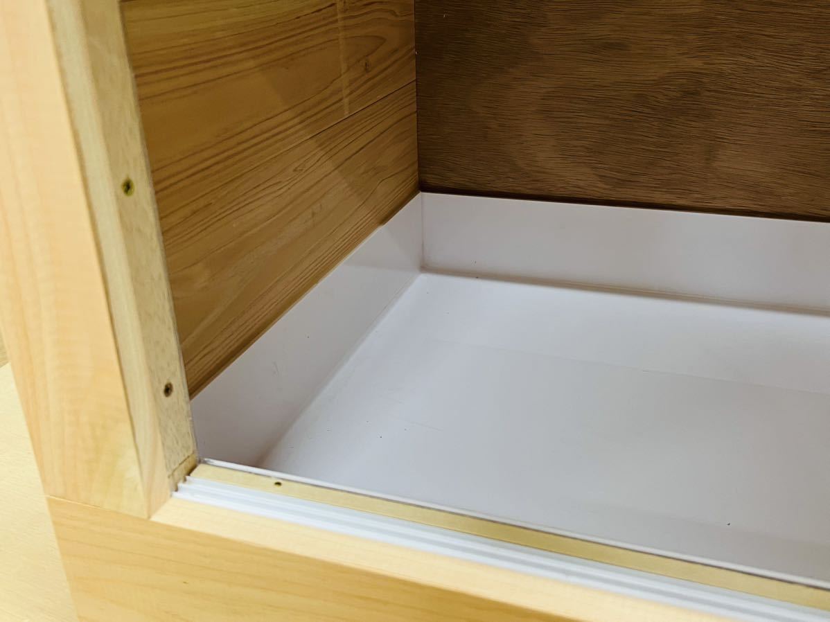 一台限定　木製ケージ900×450×450　リクガメ、爬虫類、小動物用　未使用 ナチュラルカラー_画像3