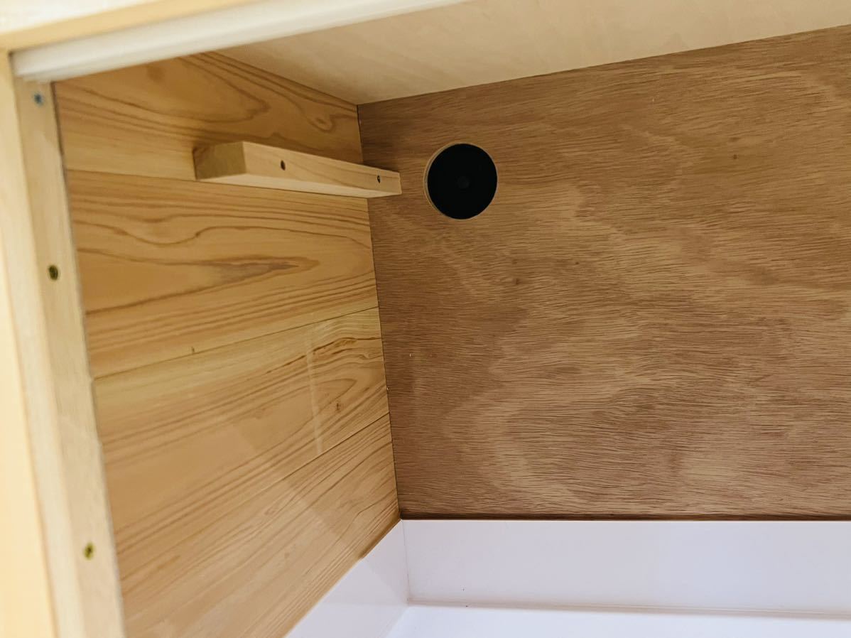 一台限定　木製ケージ900×450×450　リクガメ、爬虫類、小動物用　未使用 ナチュラルカラー_画像4